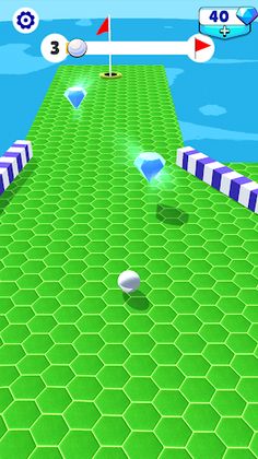 Slime Golf:Super Battle Club - Screenshot 1