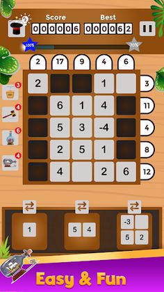 Math Games - 10X Puzzle - Screenshot 1