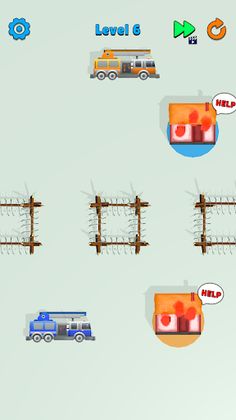 Fireman Rush: Draw Puzzle - Screenshot 2