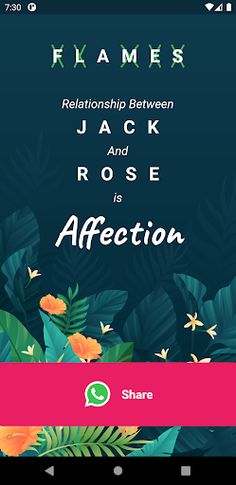 Flames : Relationship Check Ga - Screenshot 4