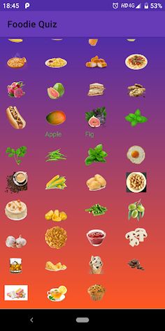 Foodie Quiz - Screenshot 3