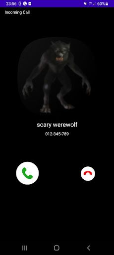 fake call werewolf prank - Screenshot 2