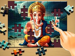 Ganesha Game - Jigsaw puzzle - Screenshot 1