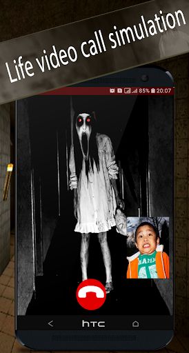 scary Ghost video call nd chat - Screenshot 2