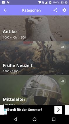 Geschichtsquiz Quiz Geschichte - Screenshot 2