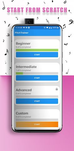 The Pitch Pro - Ear Trainer - Screenshot 1