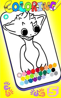 Garten Of BanBan 5 Coloring - Screenshot 2