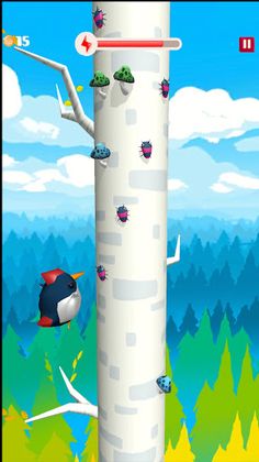 Bird vs bugs - Screenshot 2