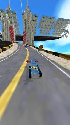 Drive Kick! Race Build Battle - Screenshot 1