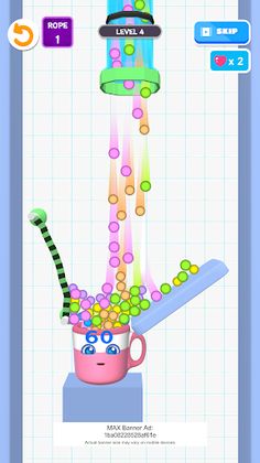 RopeCupBall - Screenshot 1