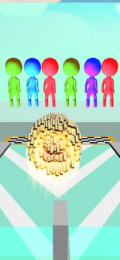 Gun and Run Game 3d Race - Screenshot 1