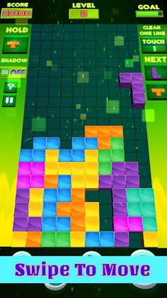 Tetra Block 3D Blitz Puzzle - Screenshot 2