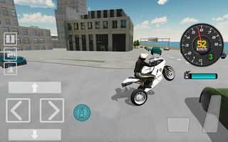 Police Motorbike Driving - Screenshot 1