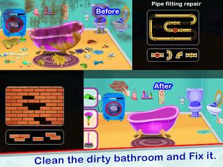 House Cleaning Girl Game - Screenshot 3