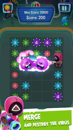 Virus Merge - Screenshot 2