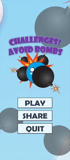 Challenges: Avoid Bombs - Screenshot 1