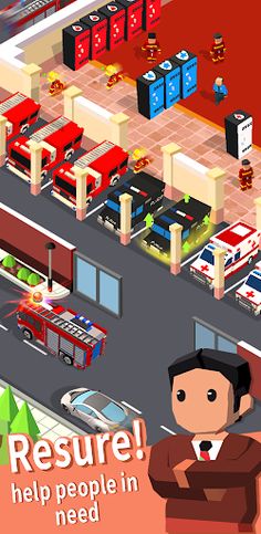 Idle Rescue Tycoon - Screenshot 1