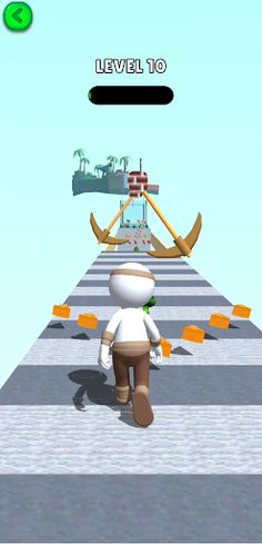 Stickman Run : Madness Cheese - Screenshot 2