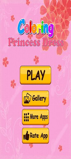 Coloring Wedding Dress - Screenshot 2