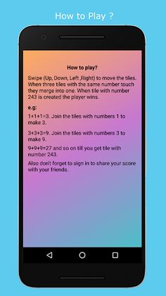 243 Puzzle Game - Screenshot 3