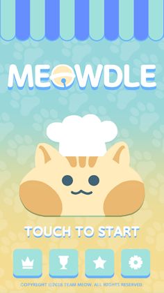 MEOWDLE - Cat,Noodle,Cooking - Screenshot 1