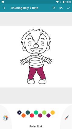 Coloring Bely Y Beto - Screenshot 1