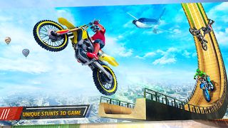 Mega Ramp: Bike Sim Stunt Game - Screenshot 1