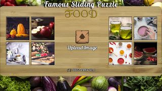 Famous Sliding Puzzle: Food - Screenshot 3