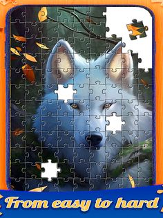 Wolf Puzzles Jigsaw - Screenshot 2