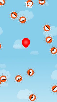 Save the balloon: Dodge the sp - Screenshot 3