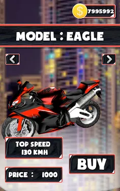 Highway Sports Bike Rider 3D - Screenshot 3