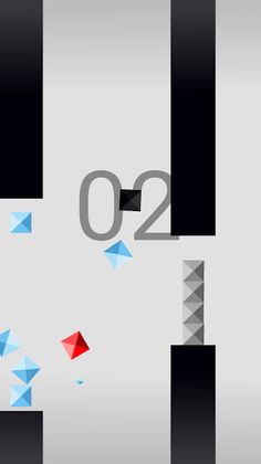 Fall Box - anti stress flappy  - Screenshot 2