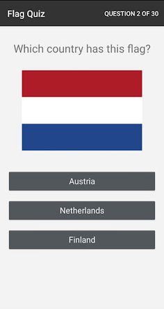 Which Country? - A Flag quiz o - Screenshot 1
