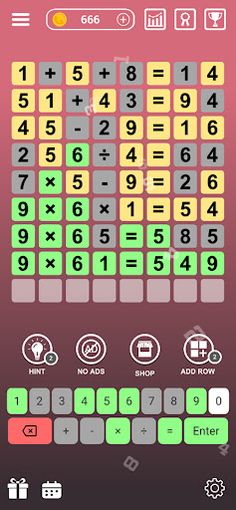 Numberz - Math Puzzle Game - Screenshot 3