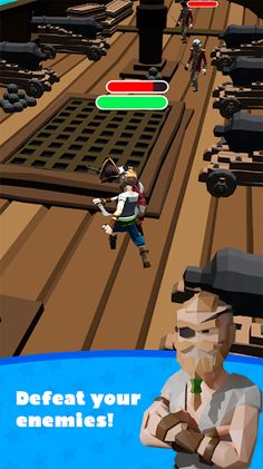 Pirates & Skull. Roger - Screenshot 1