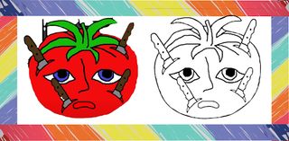 Mr Tomatoes Coloring Book - Screenshot 2