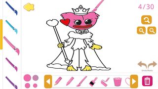 playtime kissy missy coloring - Screenshot 2