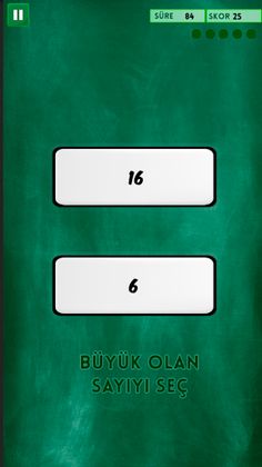 Sayıları Karşılaştır - Screenshot 2