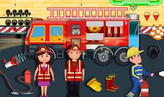 Fire Station Town Firefighter - Screenshot 3