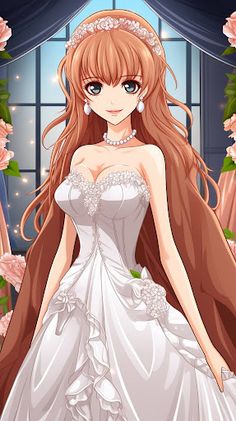 Anime Bride Dress Up - Screenshot 1