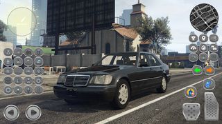 W140 Mercedes: Crime City War - Screenshot 1