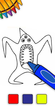 Garden NabNab 3 Coloring Book - Screenshot 2