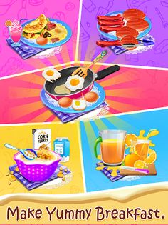 Breakfast Cooking Game - Screenshot 2