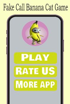 Fake Call Banana Cat Game - Screenshot 1