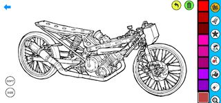 Drag Bike Coloring Book - Screenshot 1