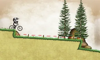 Stickman Downhill - Screenshot 2