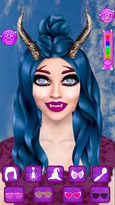 Helloween Grime Makeup Saloon - Screenshot 2