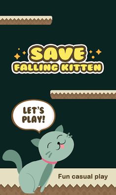 Save Falling Kitten - Screenshot 1