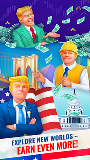 Trump's Empire: Idle game - Screenshot 2