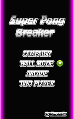 Super Pong Breaker - Screenshot 1